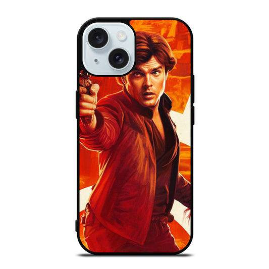 HANS SOLO STAR WARS POSTER iPhone 15 Case Cover
