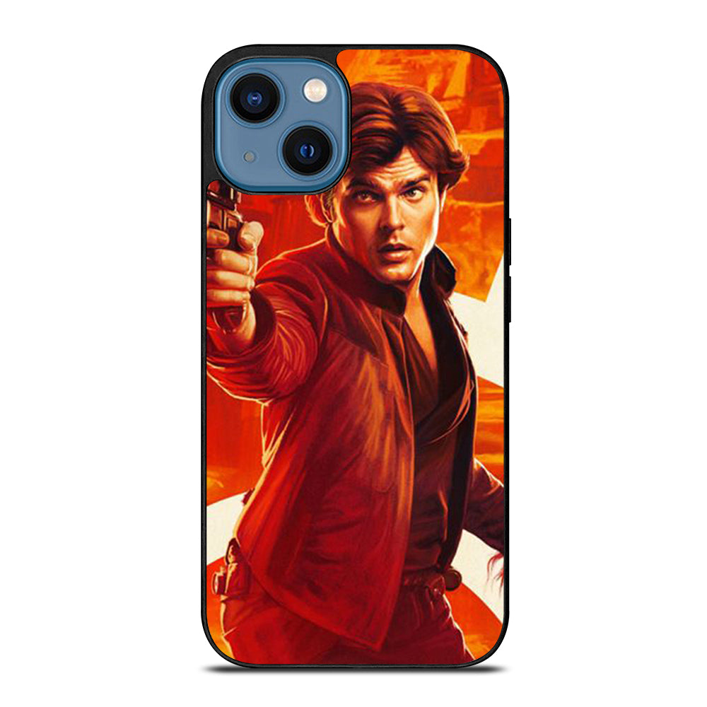 HANS SOLO STAR WARS POSTER iPhone 14 Case Cover