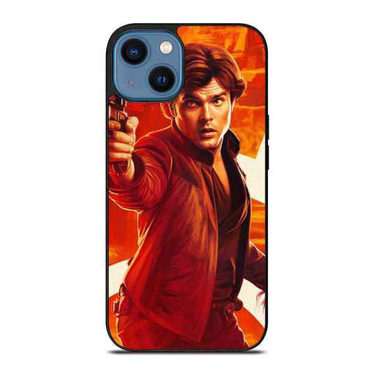HANS SOLO STAR WARS POSTER iPhone 14 Case Cover