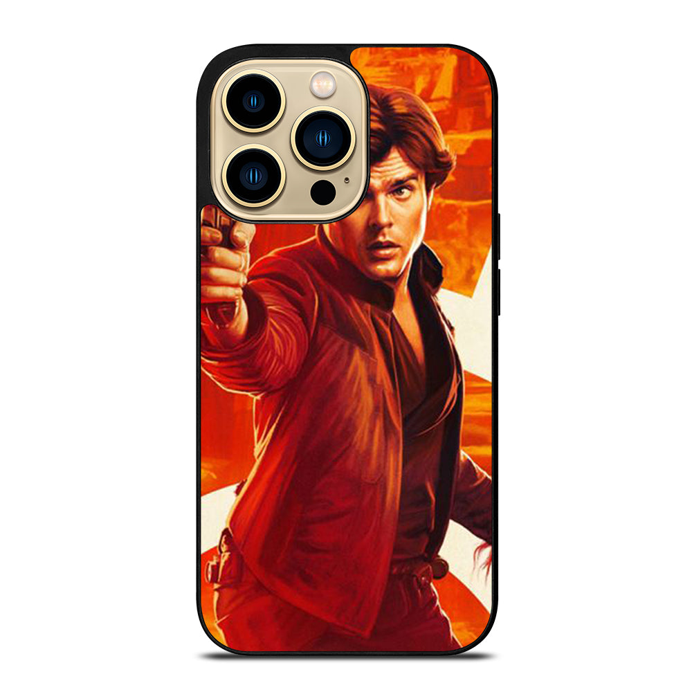 HANS SOLO STAR WARS POSTER iPhone 14 Pro Max Case Cover