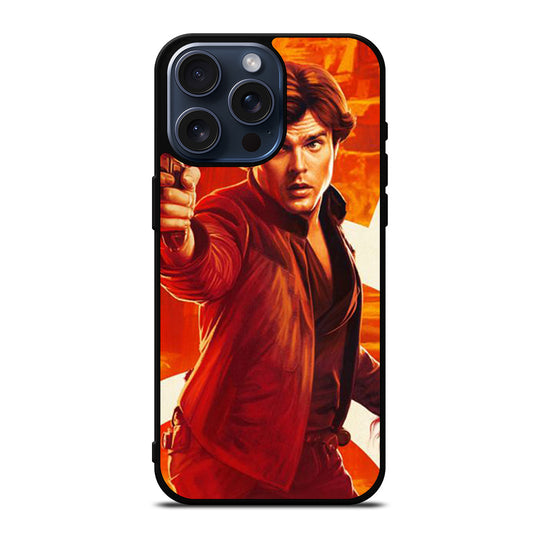 HANS SOLO STAR WARS POSTER iPhone 15 Pro Max Case Cover