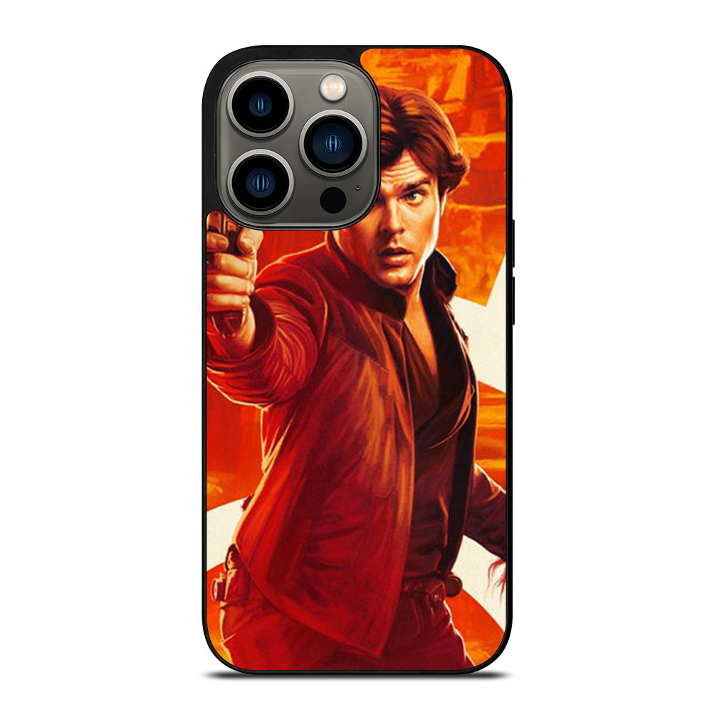 HANS SOLO STAR WARS POSTER iPhone 13 Pro Case Cover