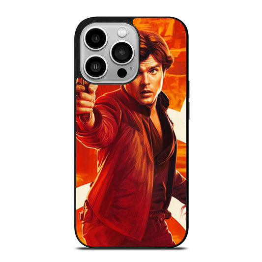 HANS SOLO STAR WARS POSTER iPhone 14 Pro Case Cover