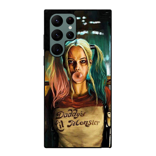 HARLEY QUINN BUBBLE GUM Samsung Galaxy S22 Ultra Case Cover