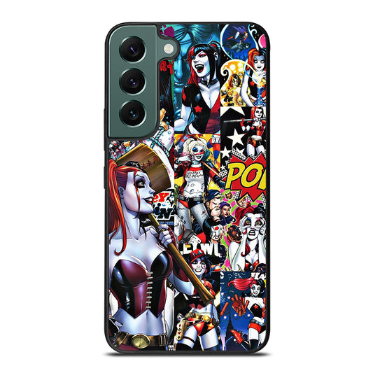 HARLEY QUINN COLLAGE Samsung Galaxy S22 Case Cover