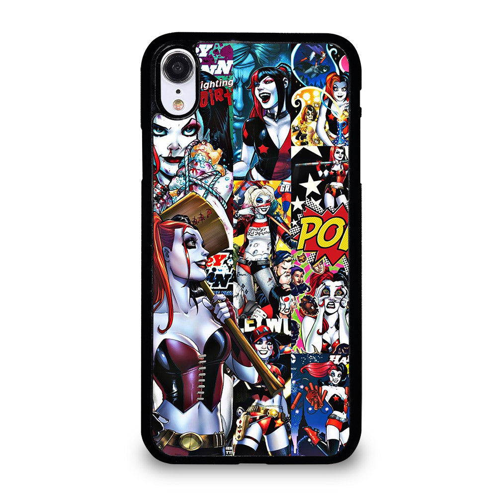 HARLEY QUINN COLLAGE iPhone XR Case Cover