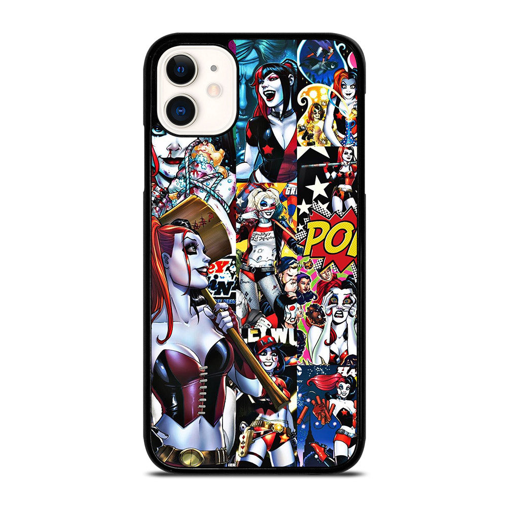 HARLEY QUINN COLLAGE iPhone 11 Case Cover