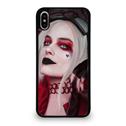 HARLEY QUINN FACE iPhone XS Max Case Cover
