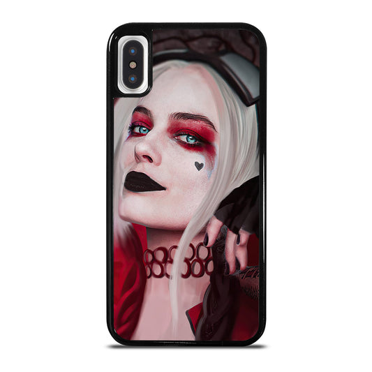 HARLEY QUINN FACE iPhone X / XS Case Cover