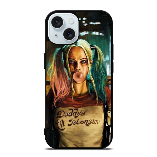 HARLEY QUINN BUBBLE GUM iPhone 15 Case Cover
