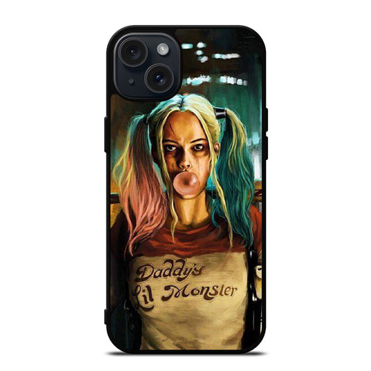 HARLEY QUINN BUBBLE GUM iPhone 15 Plus Case Cover