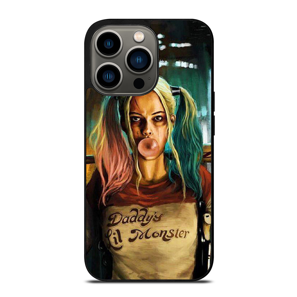 HARLEY QUINN BUBBLE GUM iPhone 13 Pro Case Cover