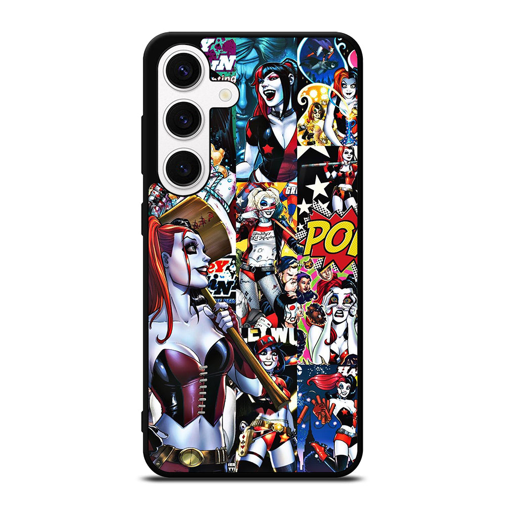 HARLEY QUINN COLLAGE Samsung Galaxy S24 Case Cover