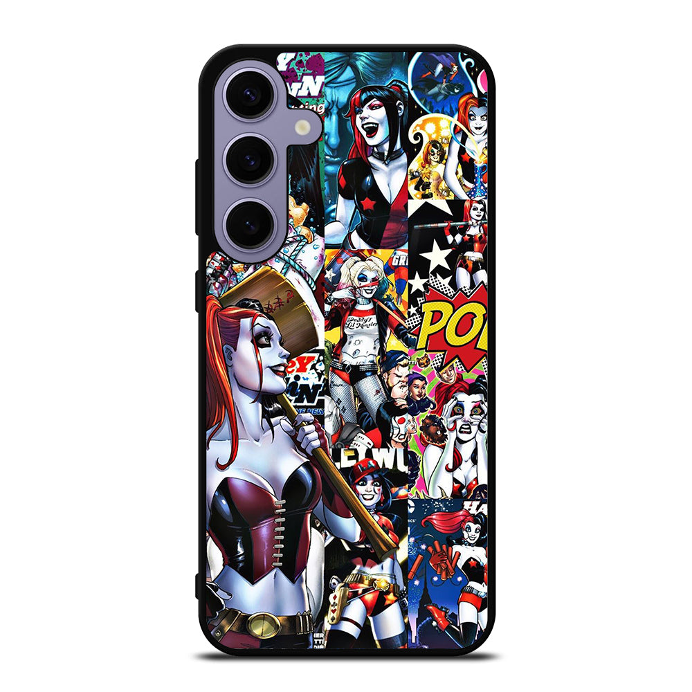 HARLEY QUINN COLLAGE Samsung Galaxy S24 Plus Case Cover