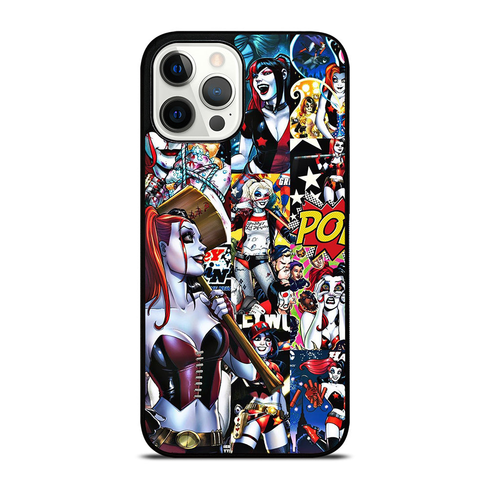 HARLEY QUINN COLLAGE iPhone 12 Pro Max Case Cover