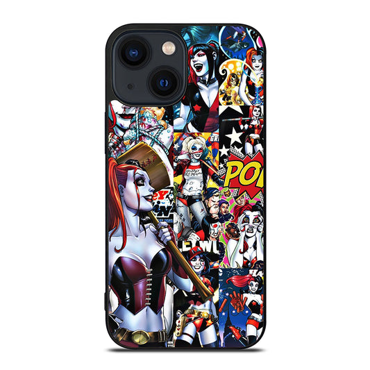 HARLEY QUINN COLLAGE iPhone 14 Plus Case Cover