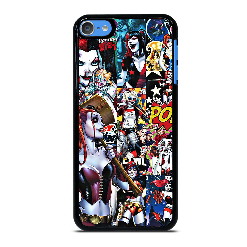 HARLEY QUINN COLLAGE iPod Touch 7 Case Cover