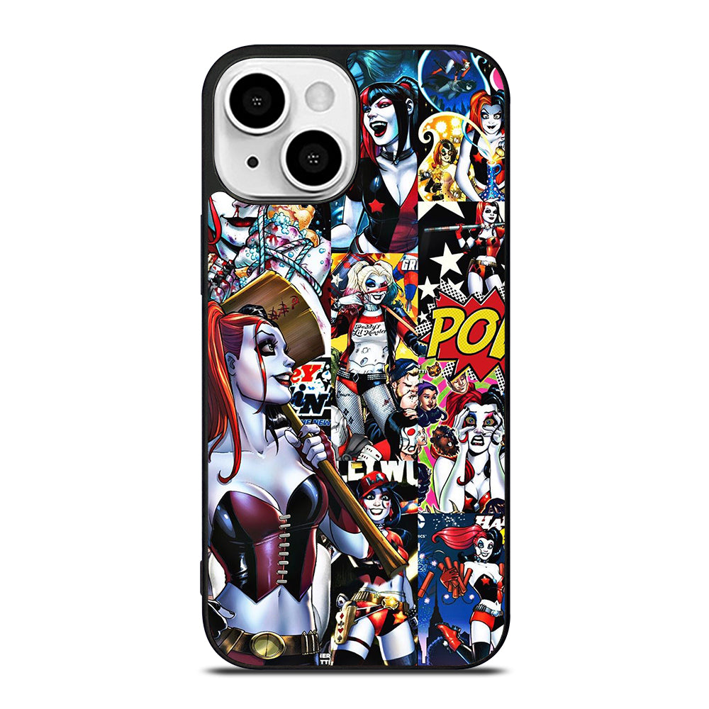 HARLEY QUINN COLLAGE iPhone 13 Mini Case Cover