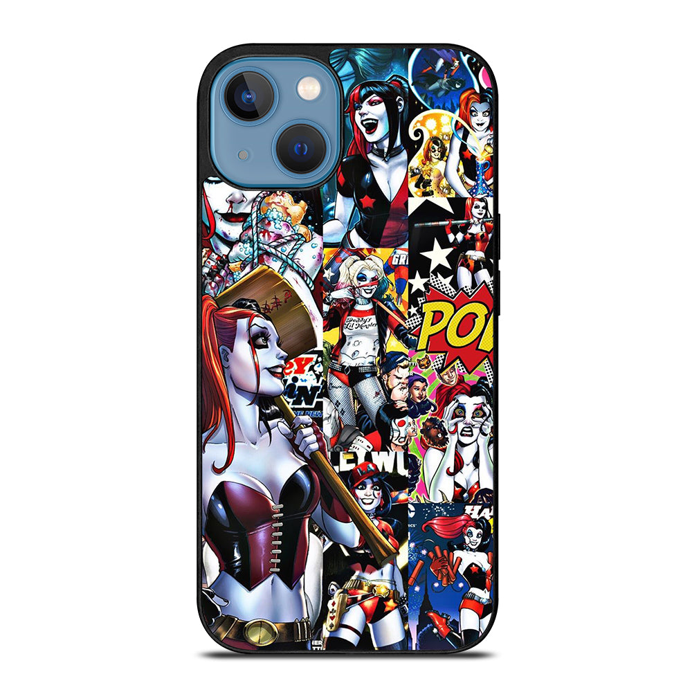 HARLEY QUINN COLLAGE iPhone 13 Case Cover