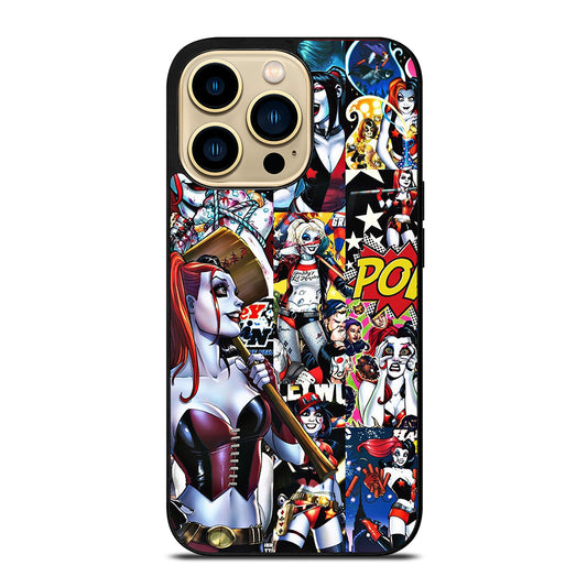 HARLEY QUINN COLLAGE iPhone 14 Pro Max Case Cover