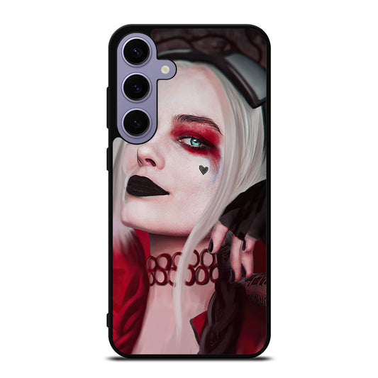 HARLEY QUINN FACE Samsung Galaxy S24 Plus Case Cover