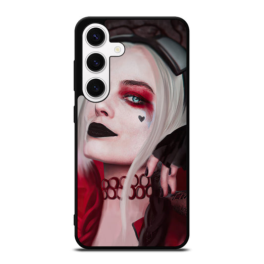 HARLEY QUINN FACE Samsung Galaxy S24 Case Cover