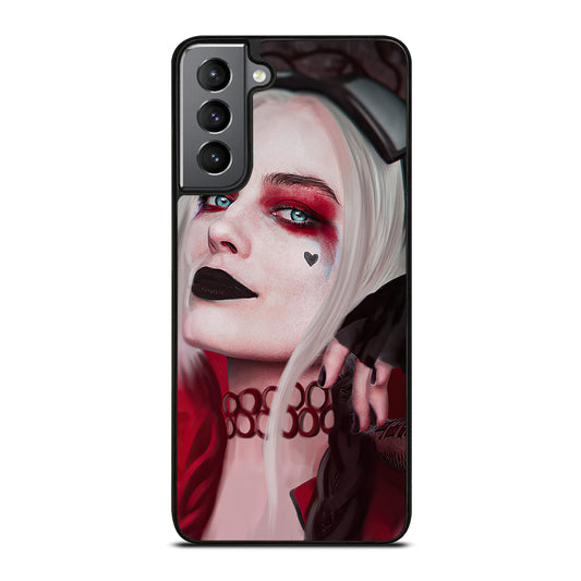 HARLEY QUINN FACE Samsung Galaxy S21 Plus Case Cover
