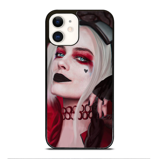 HARLEY QUINN FACE iPhone 12 Case Cover