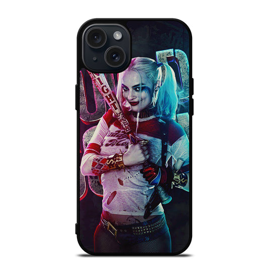 HARLEY QUINN SUICIDE SQUAD iPhone 15 Plus Case Cover