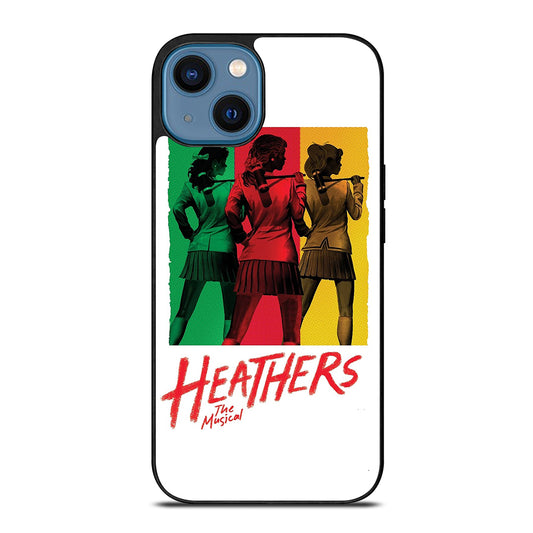 HEATHERS BROADWAY MUSICAL POSTER iPhone 14 Case Cover