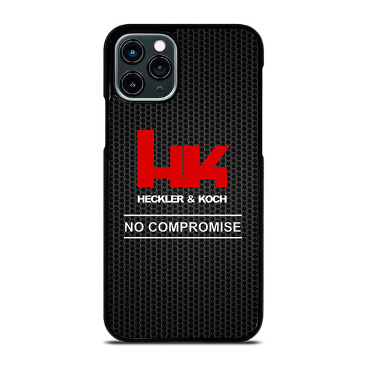 HECKLER AND KOCH METAL LOGO iPhone 11 Pro Case Cover