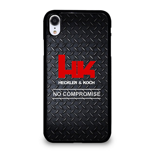 HECKLER AND KOCH METAL LOGO 2 iPhone XR Case Cover