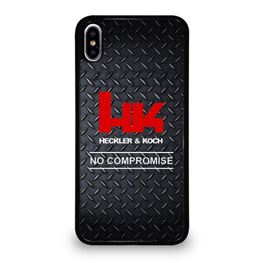 HECKLER AND KOCH METAL LOGO 2 iPhone XS Max Case Cover