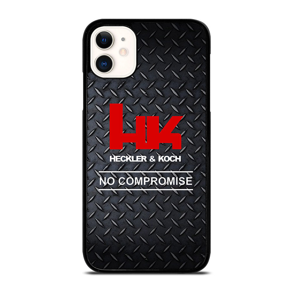 HECKLER AND KOCH METAL LOGO 2 iPhone 11 Case Cover