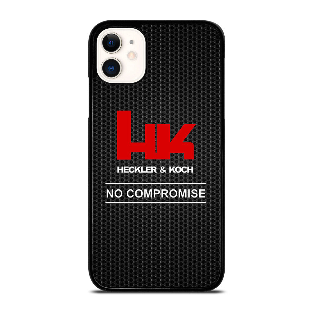 HECKLER AND KOCH METAL LOGO iPhone 11 Case Cover