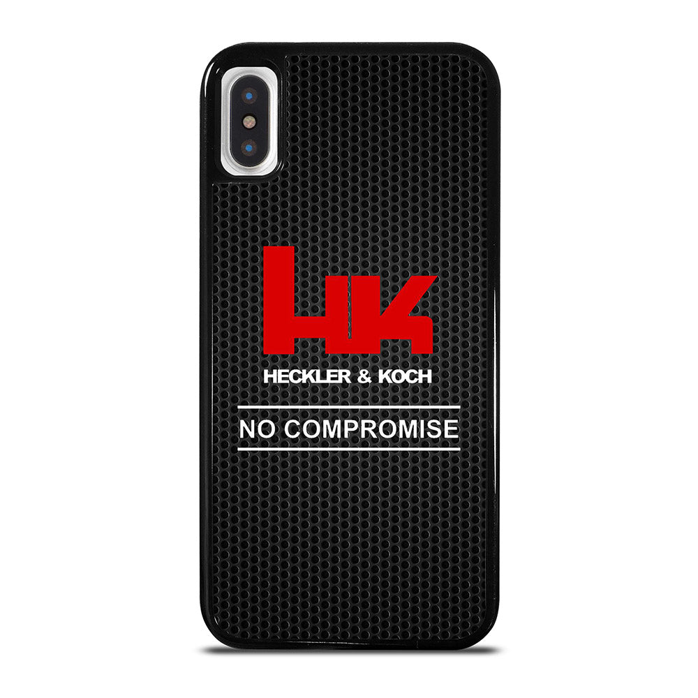 HECKLER AND KOCH METAL LOGO iPhone X / XS Case Cover