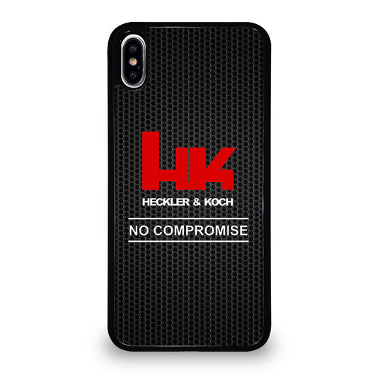 HECKLER AND KOCH METAL LOGO iPhone XS Max Case Cover