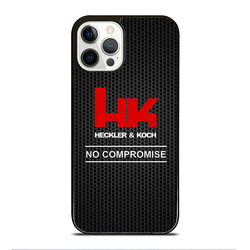 HECKLER AND KOCH METAL LOGO iPhone 12 Pro Case Cover