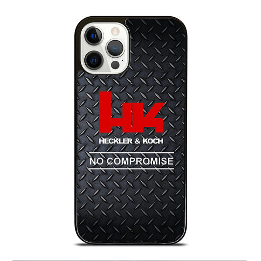 HECKLER AND KOCH METAL LOGO 2 iPhone 12 Pro Case Cover