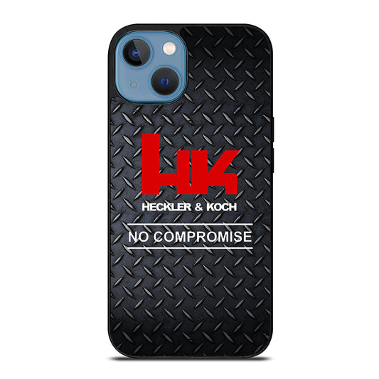 HECKLER AND KOCH METAL LOGO 2 iPhone 13 Case Cover