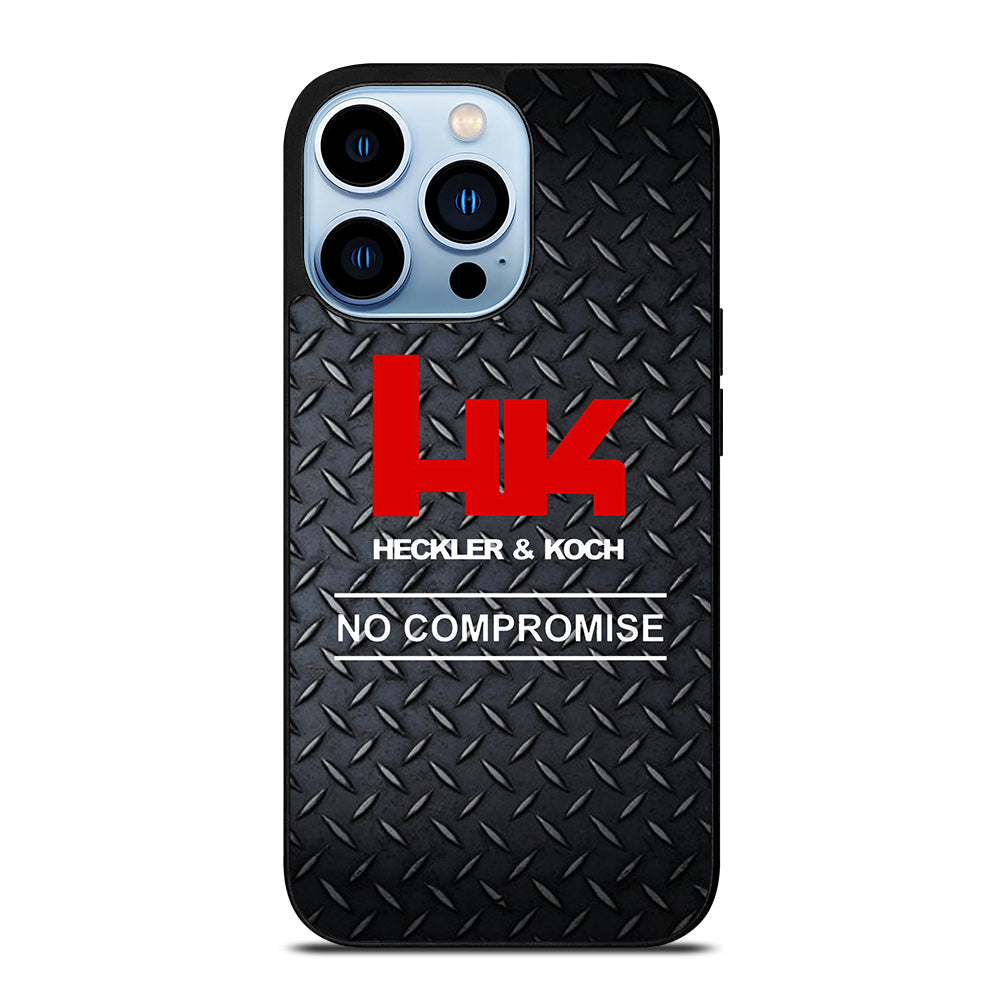 HECKLER AND KOCH METAL LOGO 2 iPhone 13 Pro Max Case Cover