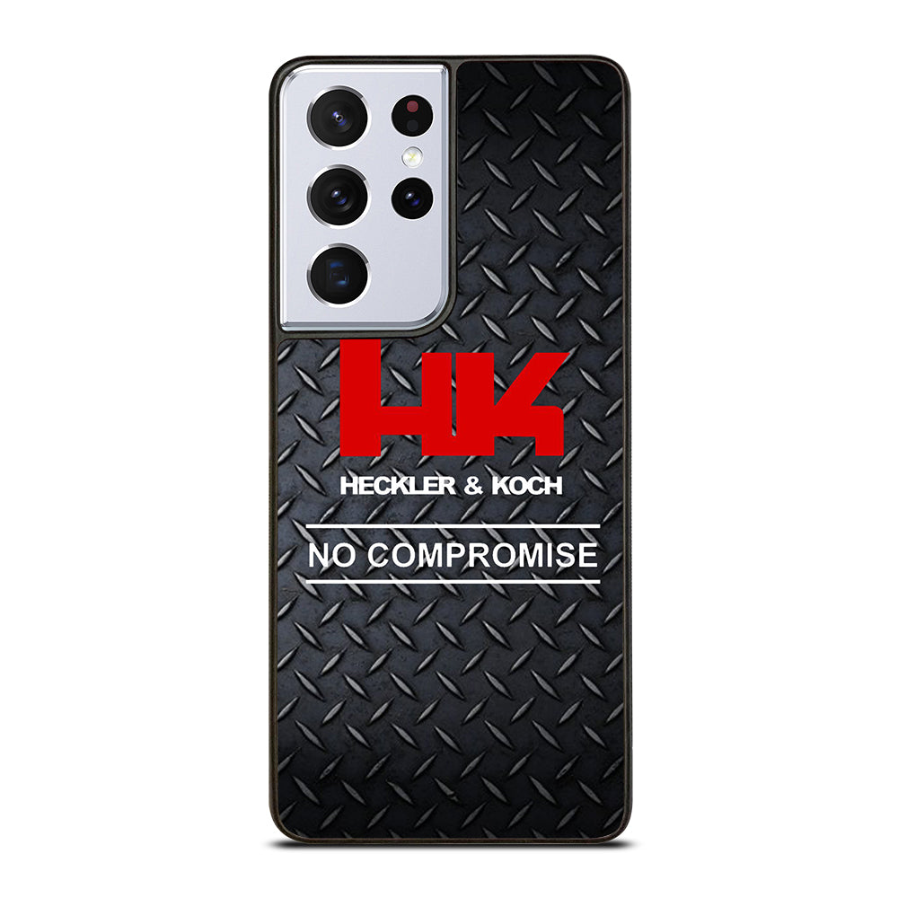 HECKLER AND KOCH METAL LOGO 2 Samsung Galaxy S21 Ultra Case Cover