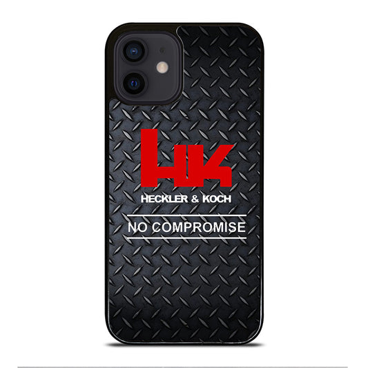 HECKLER AND KOCH METAL LOGO 2 iPhone 12 Mini Case Cover