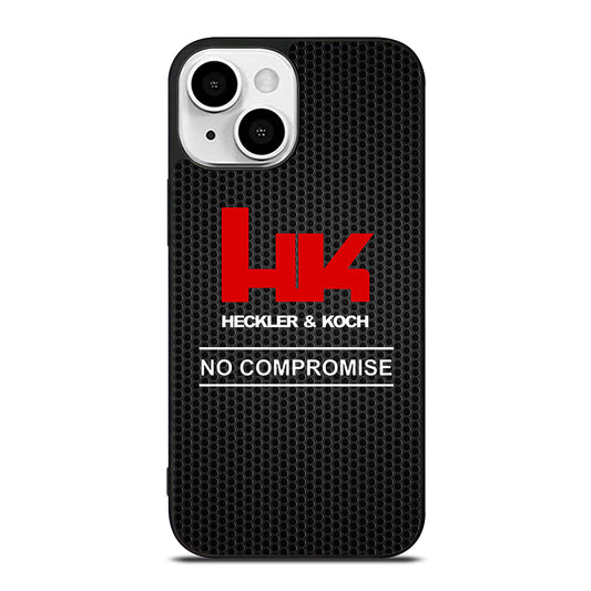 HECKLER AND KOCH METAL LOGO iPhone 13 Mini Case Cover