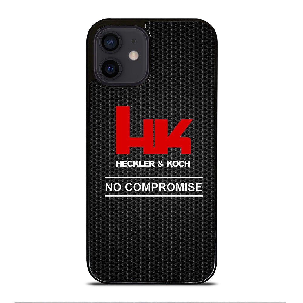 HECKLER AND KOCH METAL LOGO iPhone 12 Mini Case Cover