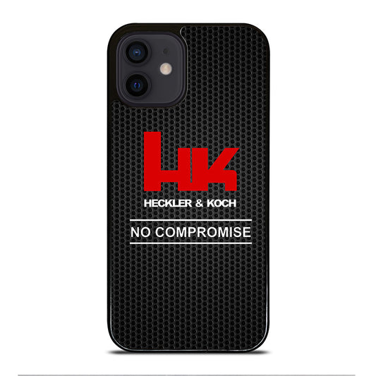 HECKLER AND KOCH METAL LOGO iPhone 12 Mini Case Cover