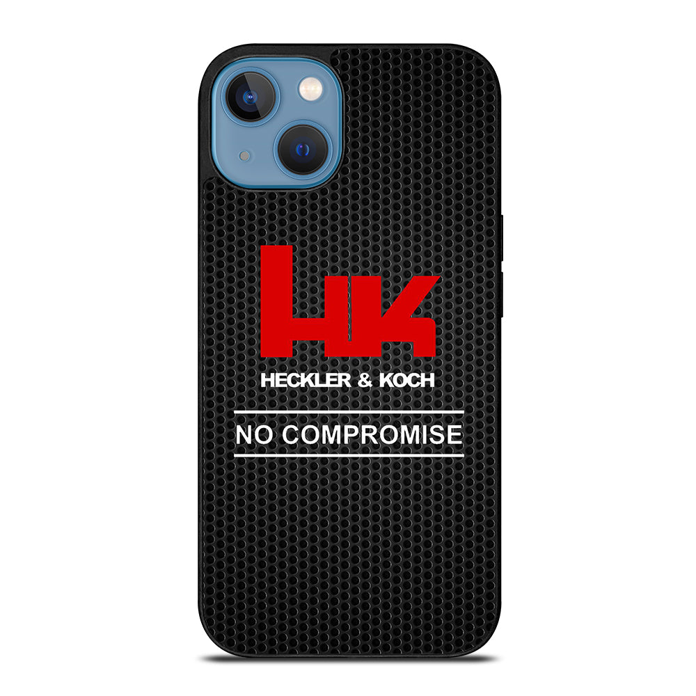 HECKLER AND KOCH METAL LOGO iPhone 13 Case Cover