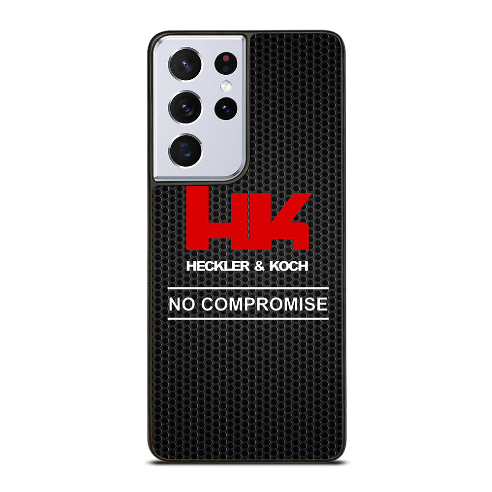 HECKLER AND KOCH METAL LOGO Samsung Galaxy S21 Ultra Case Cover