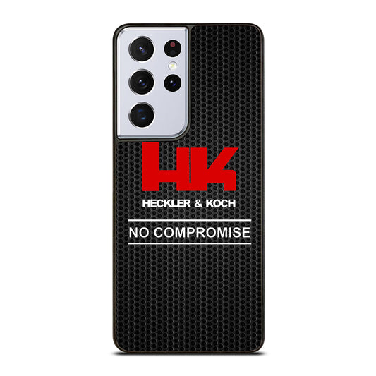 HECKLER AND KOCH METAL LOGO Samsung Galaxy S21 Ultra Case Cover