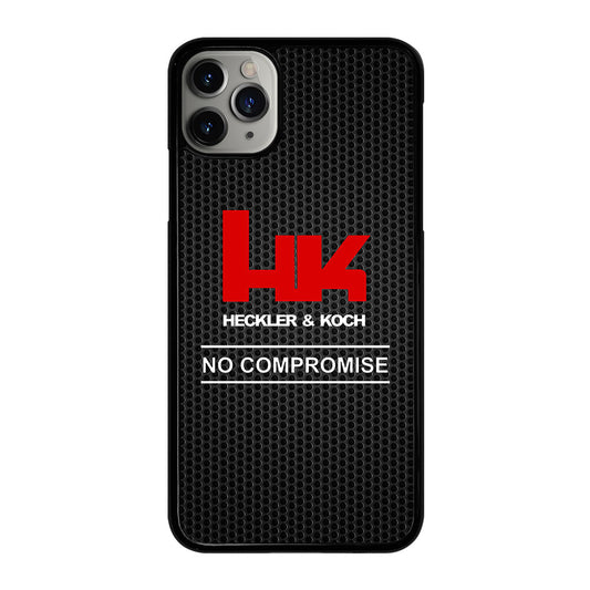 HECKLER AND KOCH METAL LOGO iPhone 11 Pro Max Case Cover